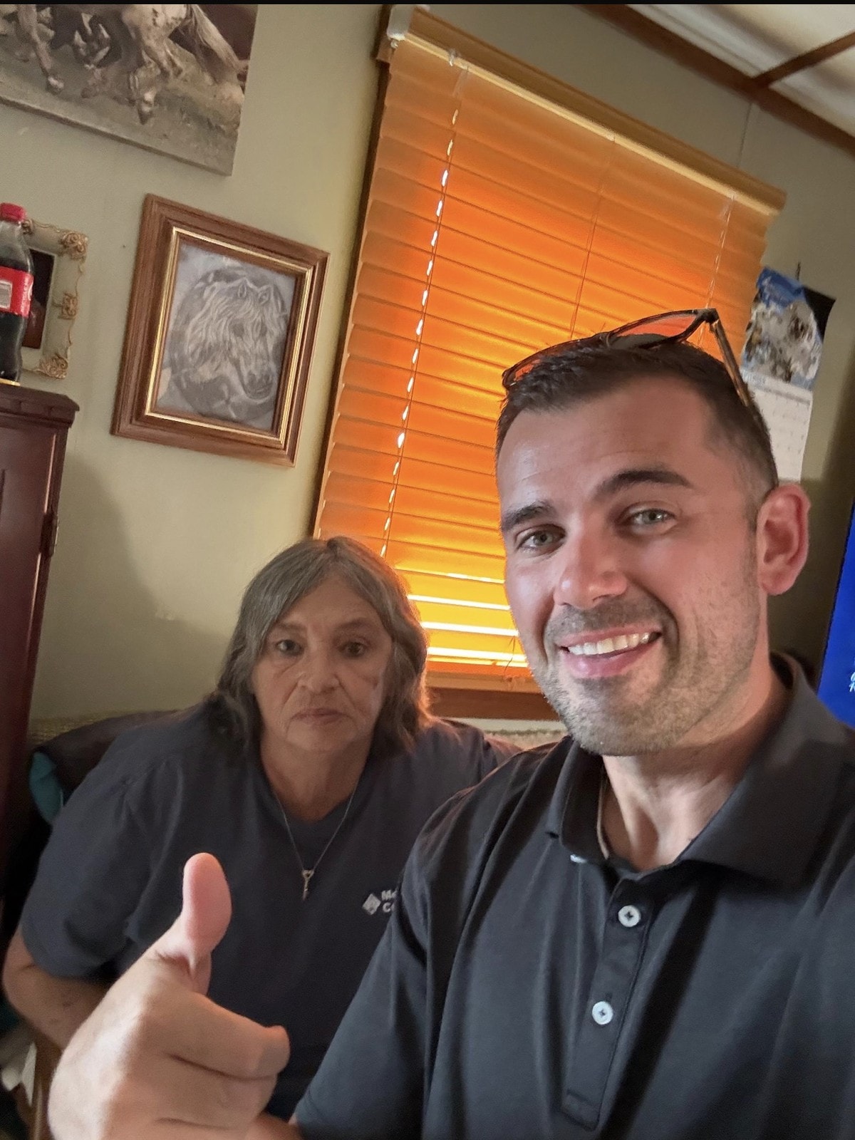 Agent with client